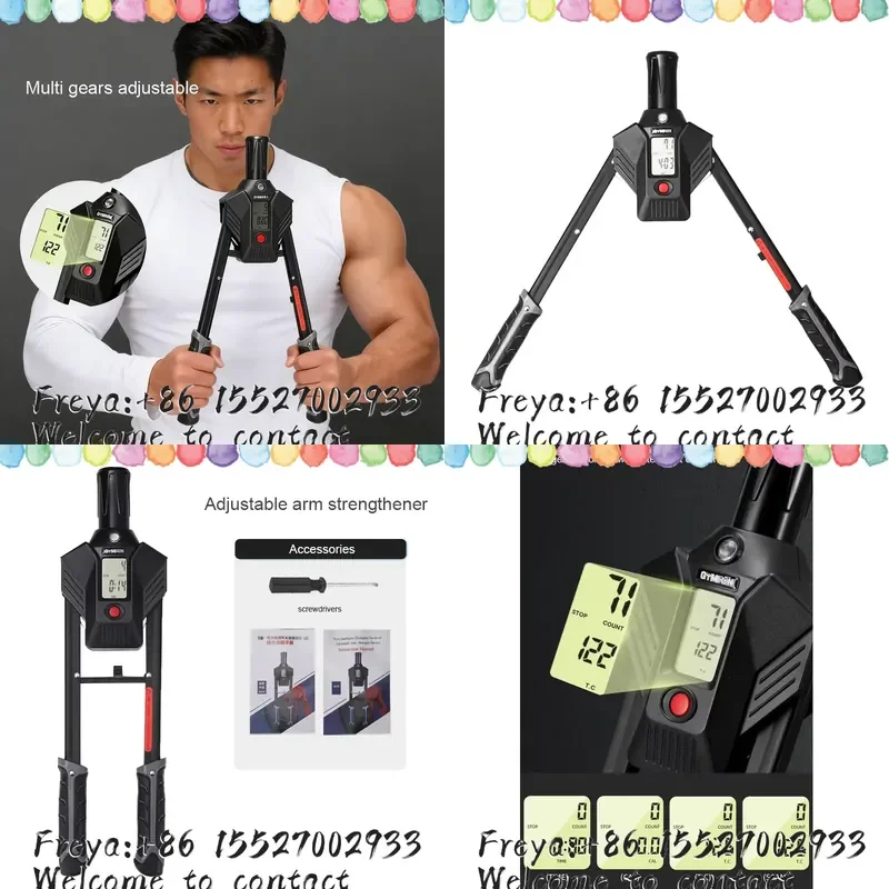 Hydraulic Forearm Strengthener Power Twister for Thigh and Arm Exercise Body Trainer Multifunctional Adjustable