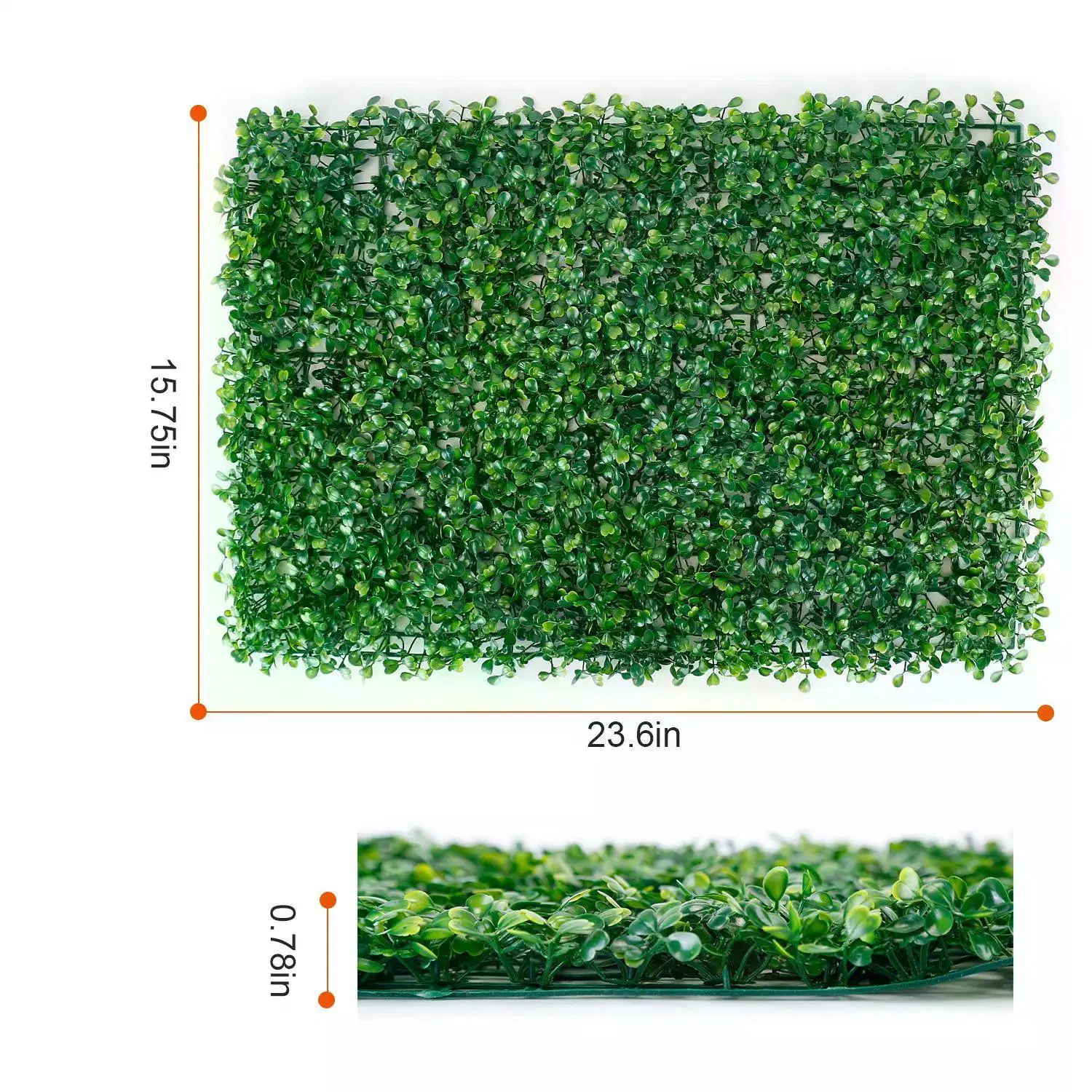 12 artificial boxwood hedgerows, plants, grass backgrounds, fences, privacy screens, grass walls, decorative balconies, garden