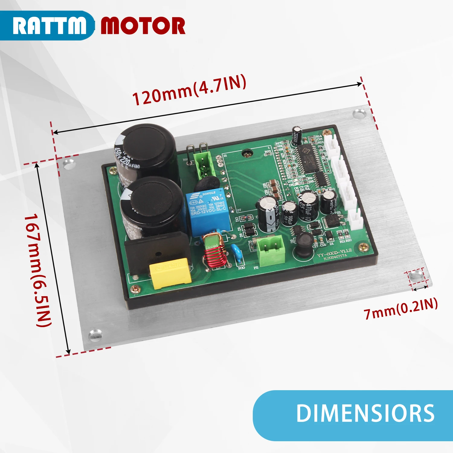 

Control Board Card Controller For DC Brushless Lathe Spindle Motor CD-210V MX-210V WM-210V Machine Part
