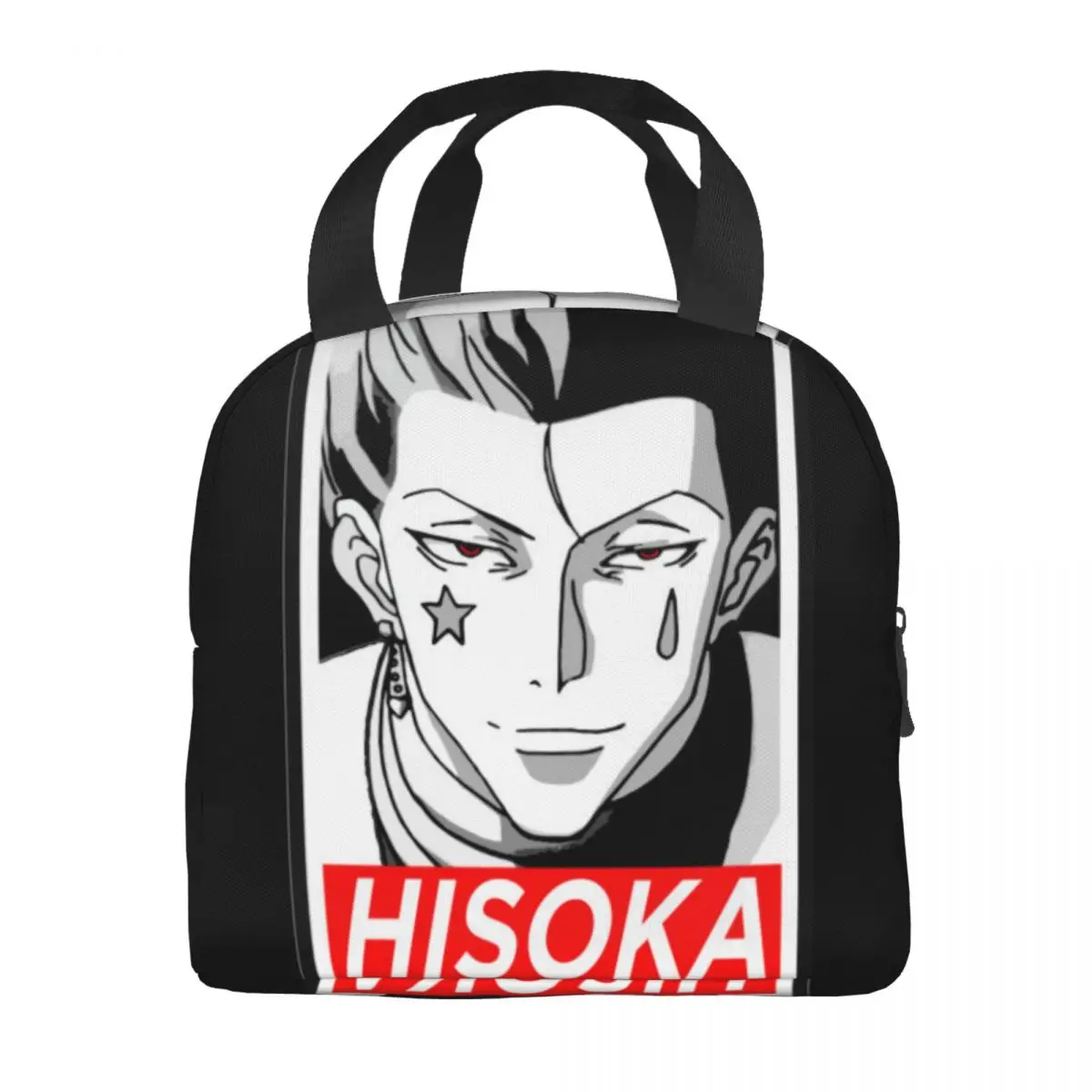 Hisoka Lunchtas Unisex Draagbare Koeler Geïsoleerde Lunchbox Food Bento Box