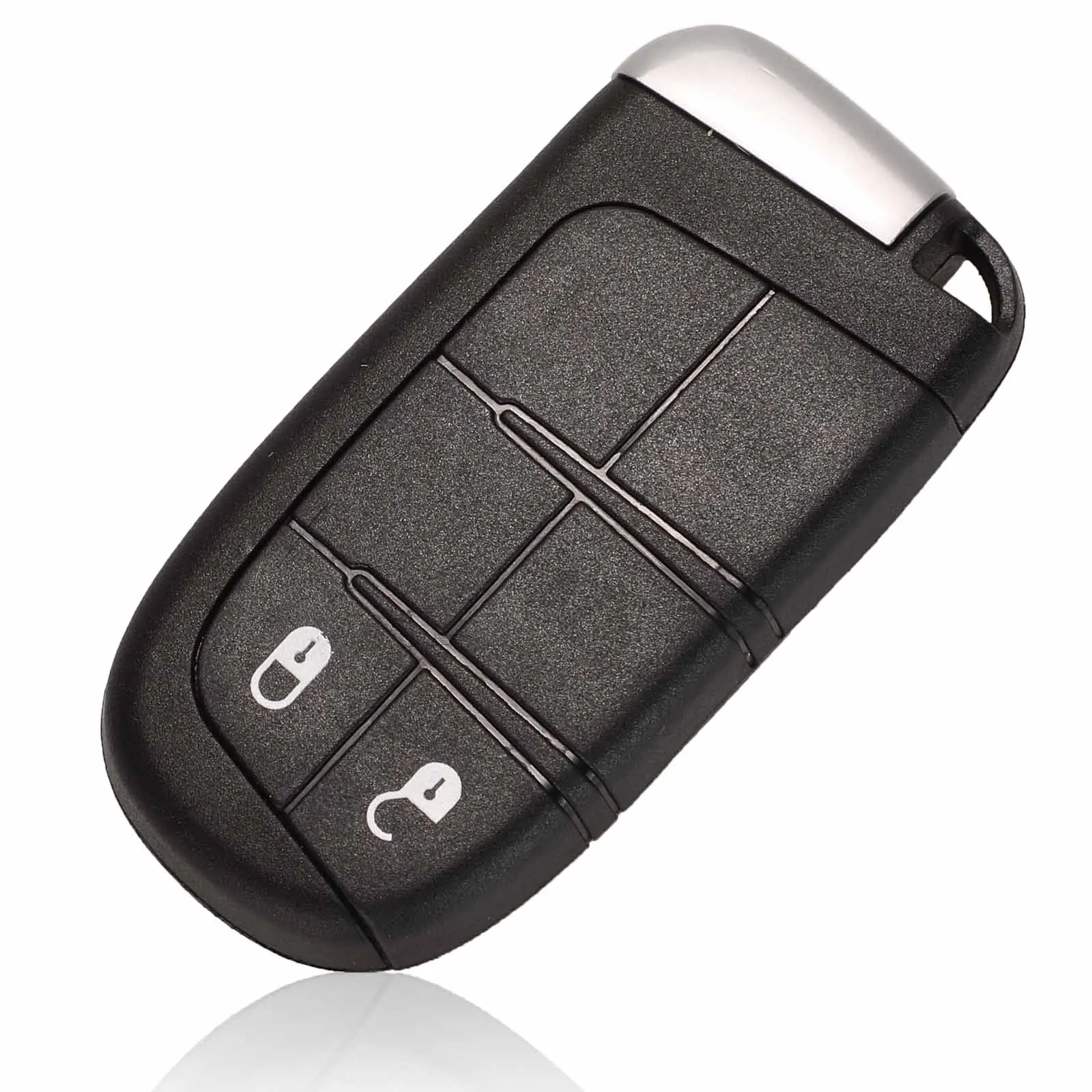 jingyuqin New Car Key Shell For Jeep Grand Cherokee Dodge Ram 1500 Journey Challenger Durango Chrysler 300 2/3/4/5Buttons