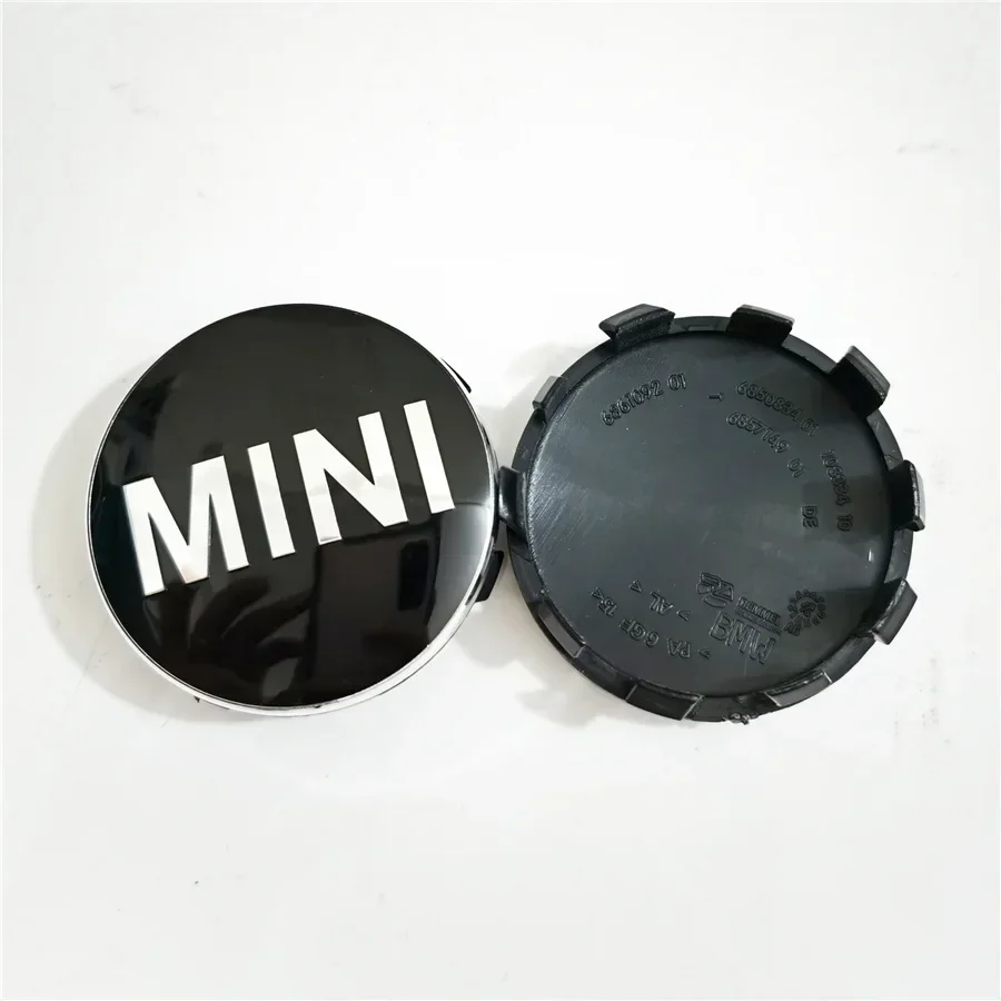 ل MINI Coopers JCW F54 F55 F56 F60 4 قطعة 56 مللي متر تصفيف السيارة عجلة مركز Hup قبعات غطاء إطار السيارات اكسسوارات الديكور الخارجي #3