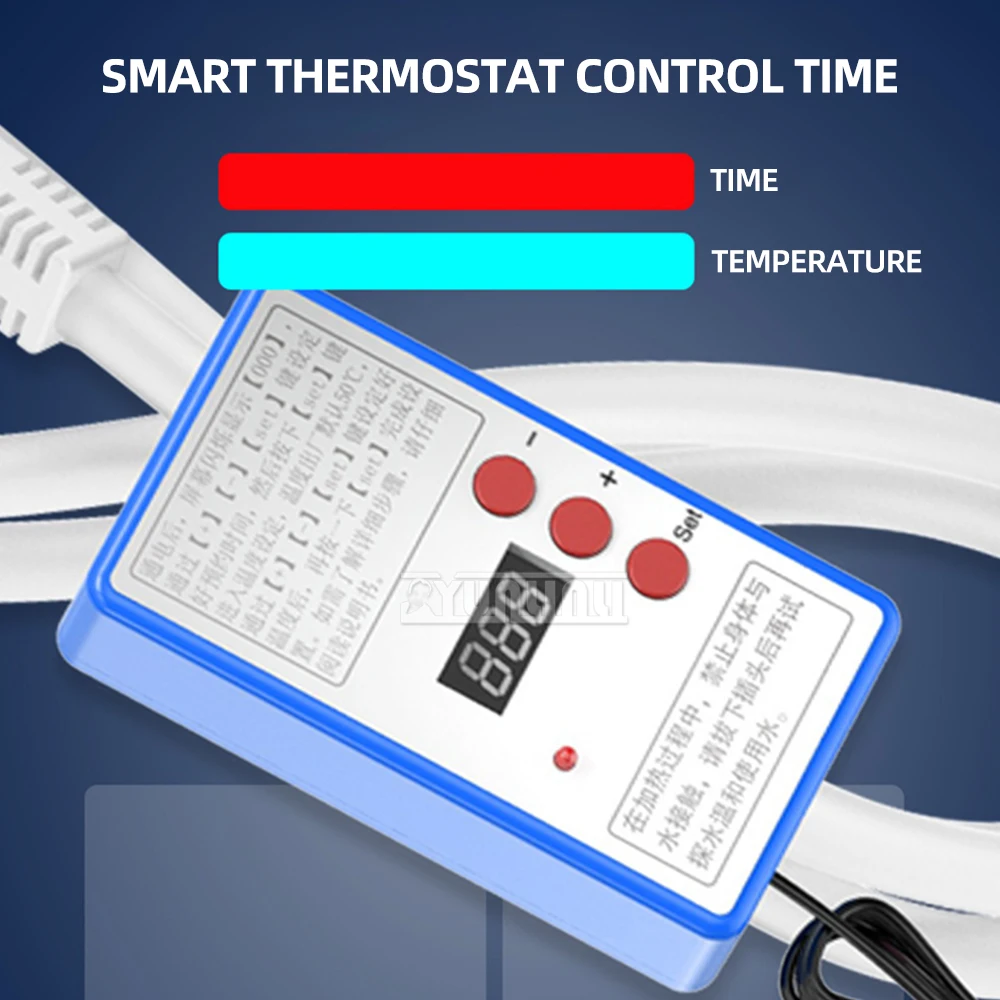 3500W แบบพกพาไฟฟ้าเครื่องทําความร้อน High Power Water เครื่องทําความร้อนสแตนเลส Immersion Heater