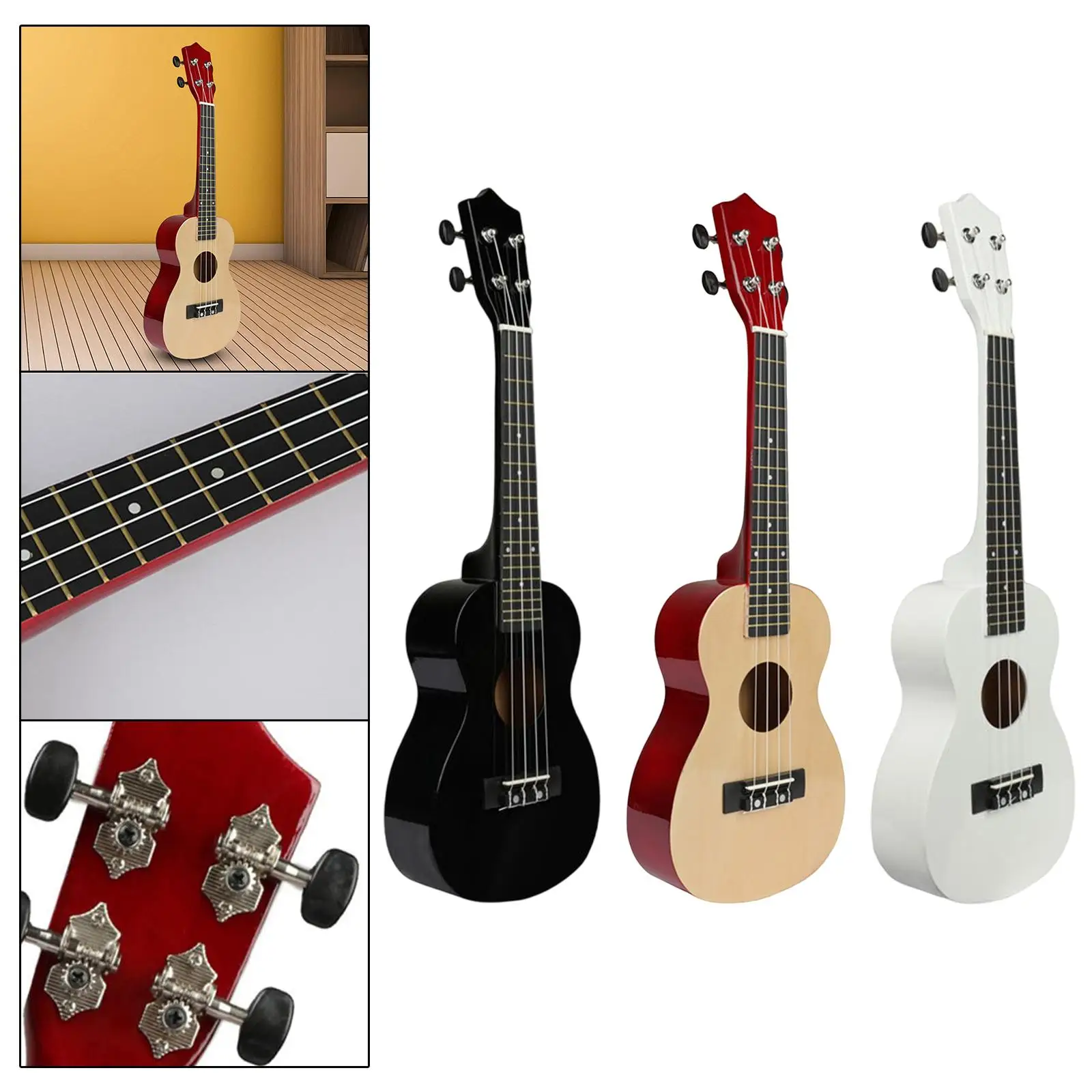 23inch Ukulele Guitar Toy Preschool Learning for Beginner Holiday Gifts