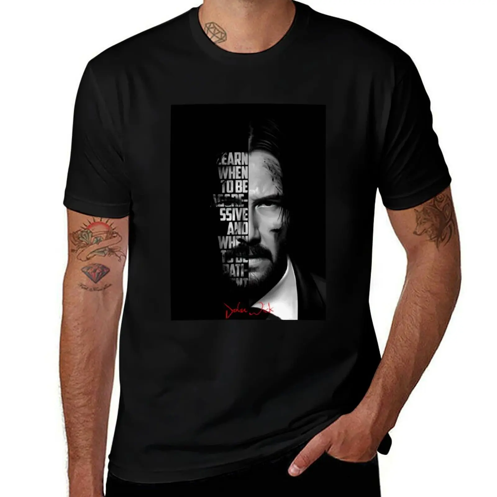 

Black and white John Wick quote Perfect Gift T-Shirt t shirt personalised man graphic t shirt T-Shirt