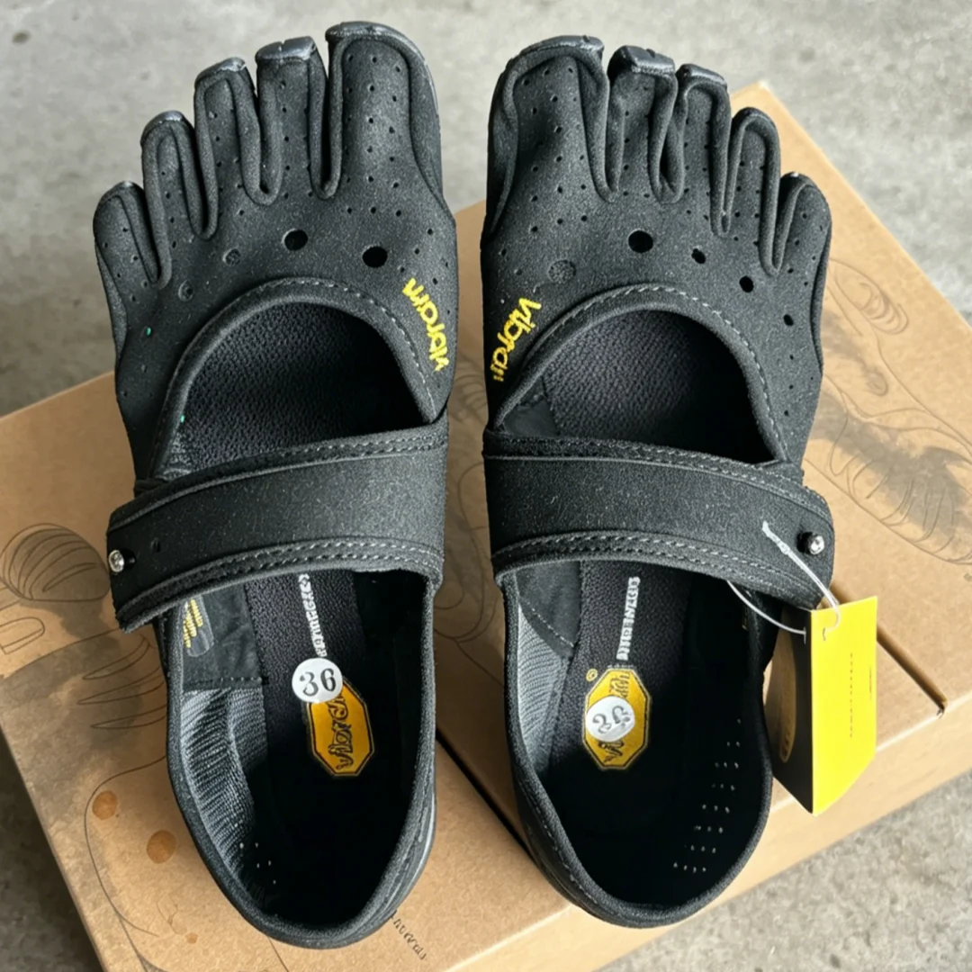 Zapatos Vibram de Cinco Dedos Personalizados para Mujer, Transpirables, Antideslizantes para Caminar al Aire Libre, Zapatos de Fitness para Interiores, Zapatos de Yoga