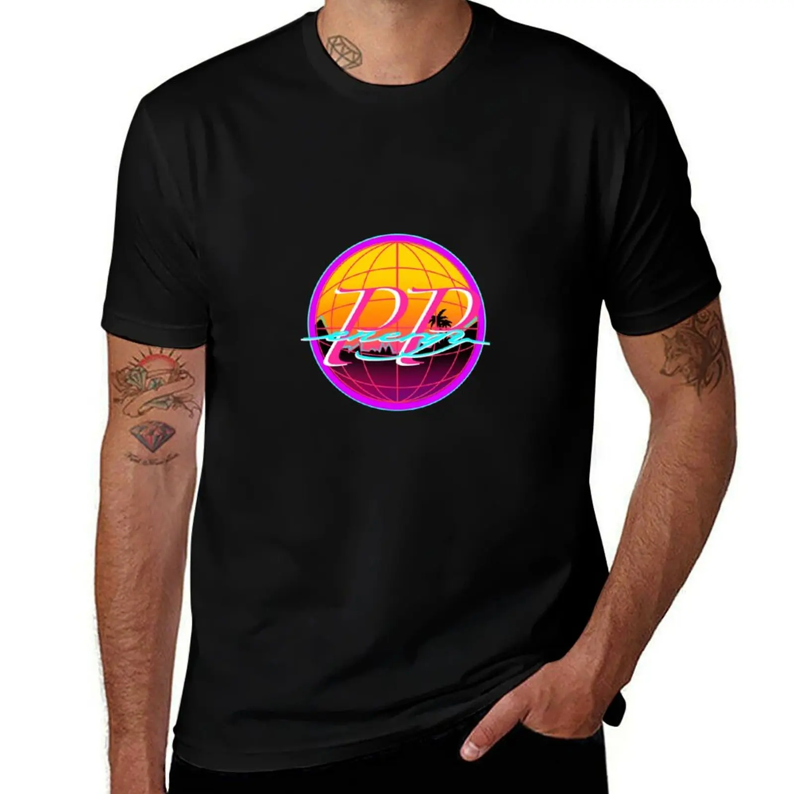 PpNrG T-Shirt Plus Size Loose Fit T-Shirt