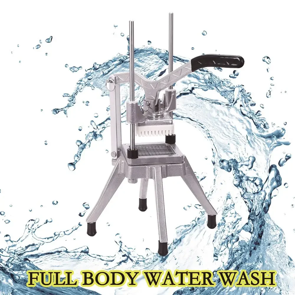 Овощерезка из нержавеющей стали, коммерческая овощерезка, коммерческая многофункциональная резак для еды