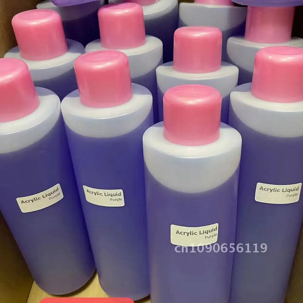 1000ML płyn akrylowy do paznokci EMA do proszku akrylowego nieżółty akrylowy monomer płyn do przedłużania rzeźba narzędzia do Manicure *