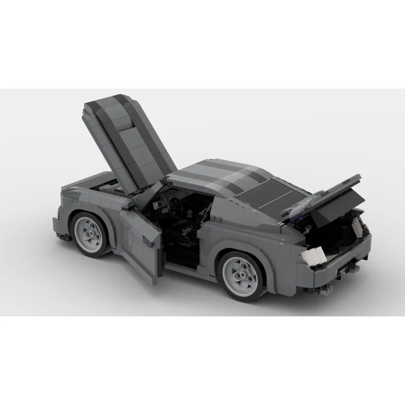 1770 Parts Building Block Model Car MOC GT 113 Scale Christmas Gift for Boys Adults Children Creative DIY Project