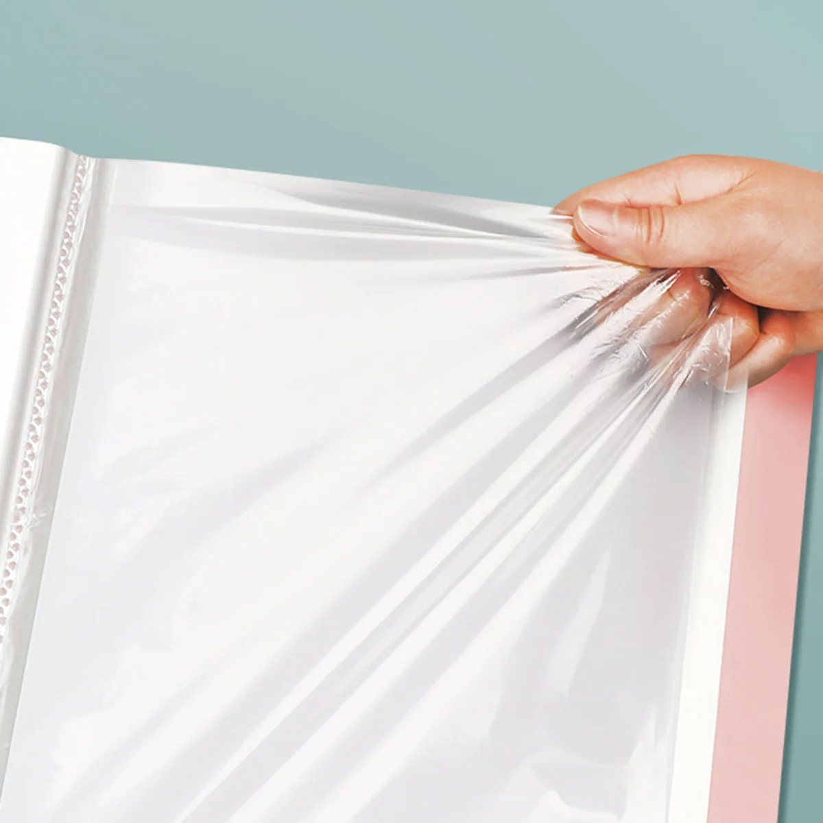 A4 20 Page Diamond Painting Storage Book Portfolio Presentation Clear Pockets Large Folder Photo Album Stationery Tool