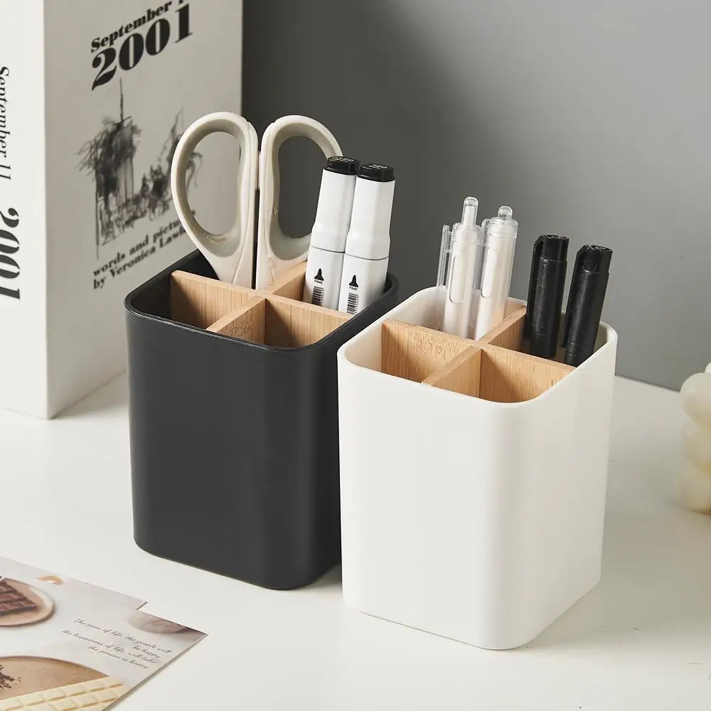 organizador-de-mesa-de-plastico-com-divisorias-de-madeira-de-bambu-para-canetas-material-de-escritorio-pinceis-de-maquiagem-escovas-e-pasta-de-dente