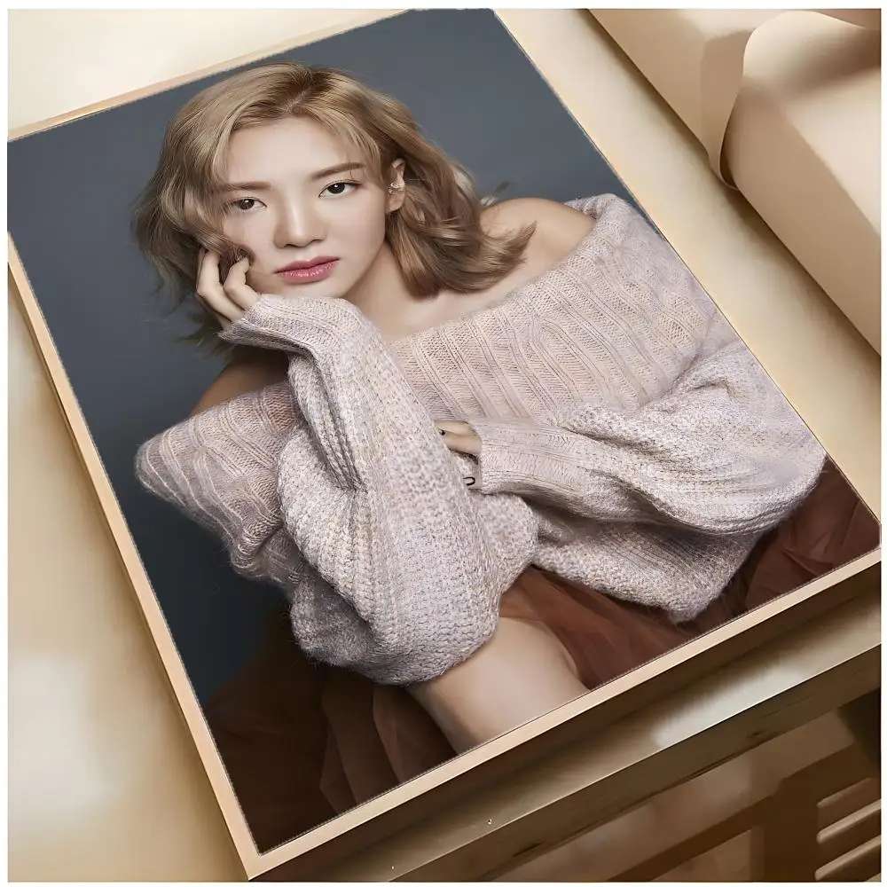 Singer Performer Hyoyeon Poster Top-tier Indoor room Decor Art & Household Decoration Presents