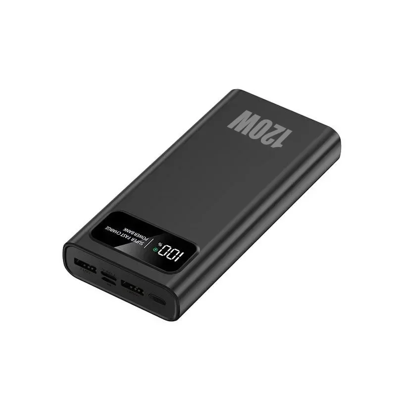 Banco de energía de 200000mah, batería de carga superrápida de 120w, pantalla Digital de alta capacidad, para Iphone, Samsung, Huawei y Xiaomi