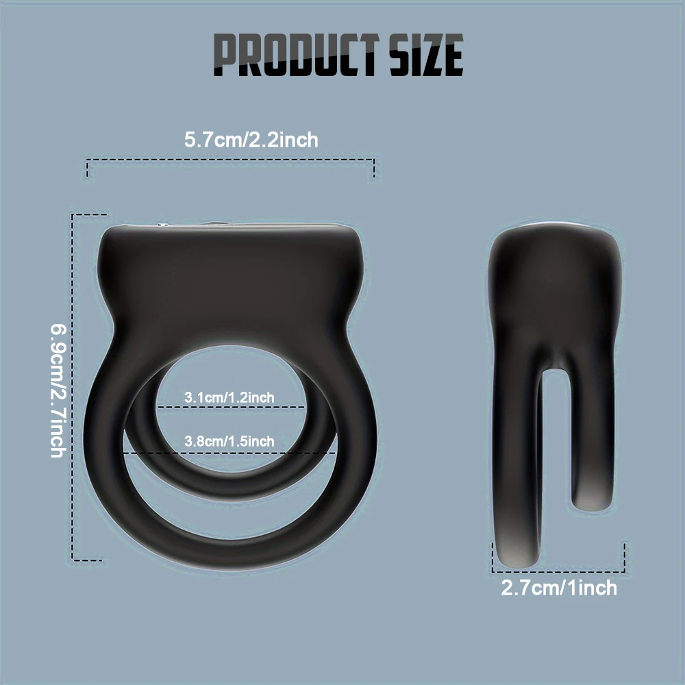 앱 제어 남성 페니스 콕 링 진동기, 사정 지연 진동기, 확대기 코킹 자위기, 성인용 섹스 토이