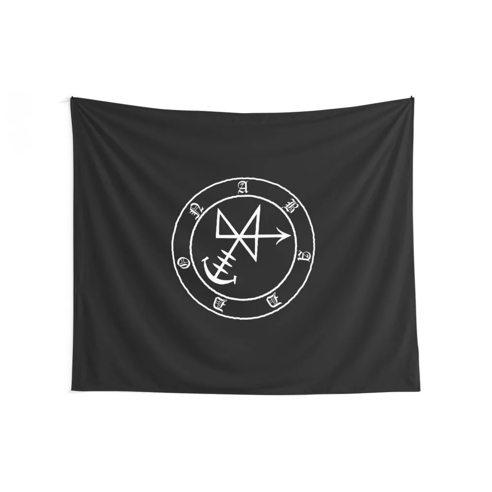 Sigil of Abaddon Talisman Demon Circle Tapestry Hanging Wall Room Decoration Korean Style Tapestry