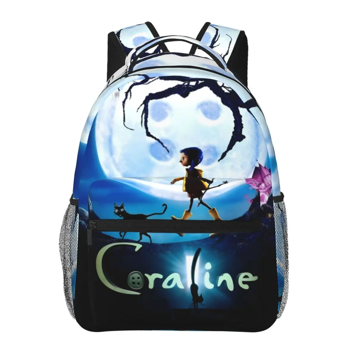 

Coraline Backpack for Men Women Fashion Student Business Daypack College Shoulder Bag 16in