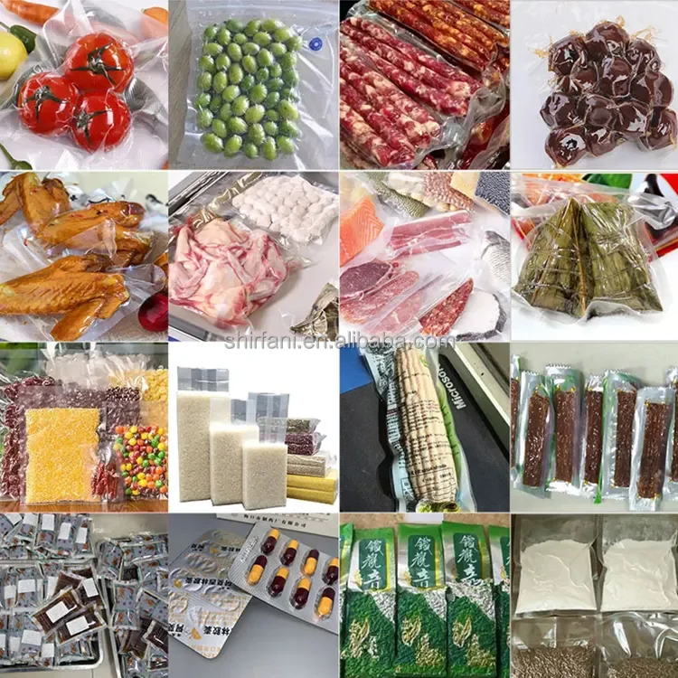 آلة تعبئة الفراغ الصناعية تعبئة اللحوم آلة ختم الفراغ السجق آلة تعبئة الفراغ السدادة للحوم #6