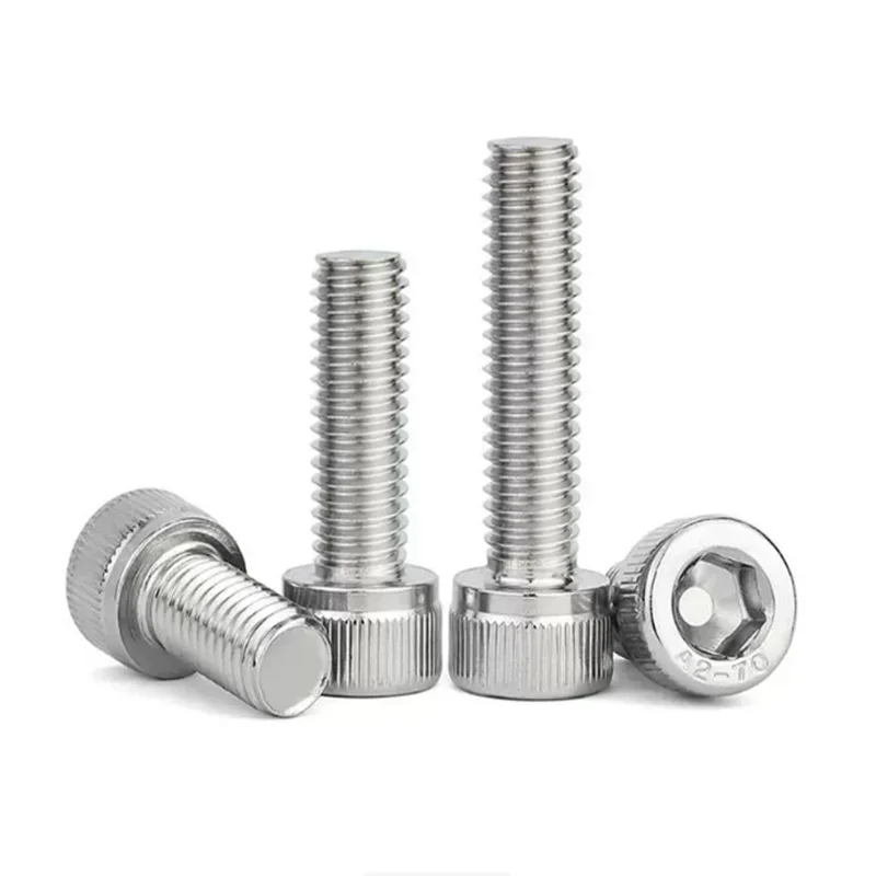 UNF 0#-80 UNC 2#-56 4#-40 6#-32 8#-32 10-24 US Coarse Thread 304 A2 Stainless Steel Hex Hexagon Socket Cap Allen Head Screw Bolt