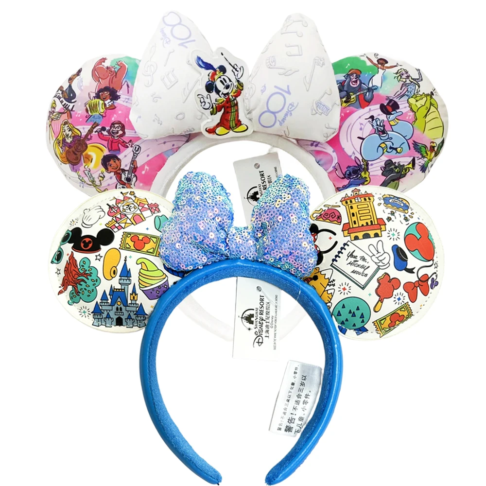 

Disney Cartoon Mickey Mouse Ear Headband COSTUME Hallowmas Headband Cosplay Plush Gift Plush Mouse Doll Girls Party Headware