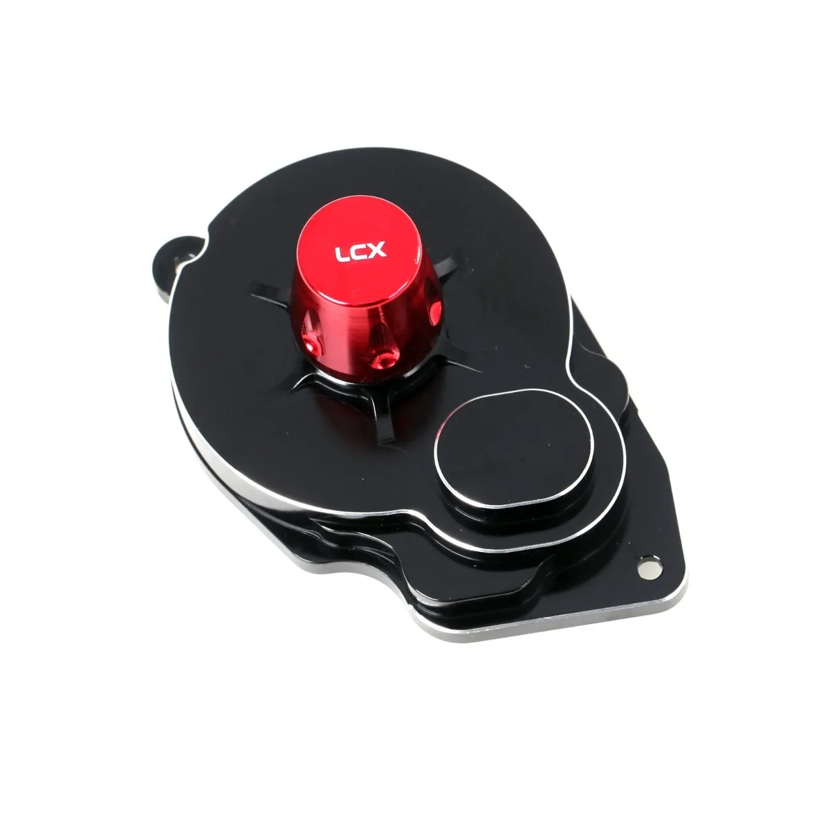 LCX Racing 1/10 RC الزاحف الألومنيوم نقل الإسكان علبة التروس غطاء ل LOSI 1/10 22S سبرينت ترقيات أجزاء الملحقات