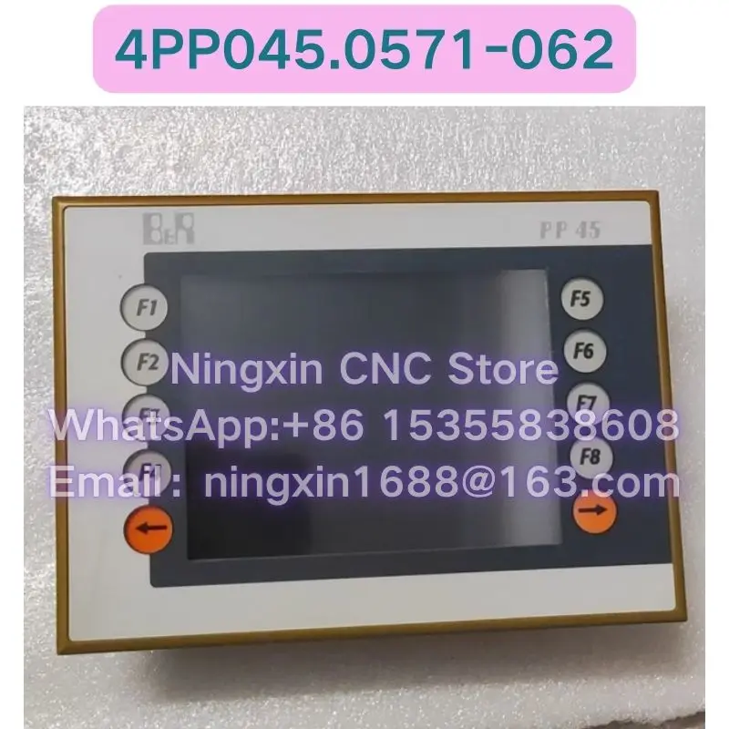 

Б/у сенсорный экран 4PP045.0571-062. Функциональный тест ОК. Быстрая доставка.