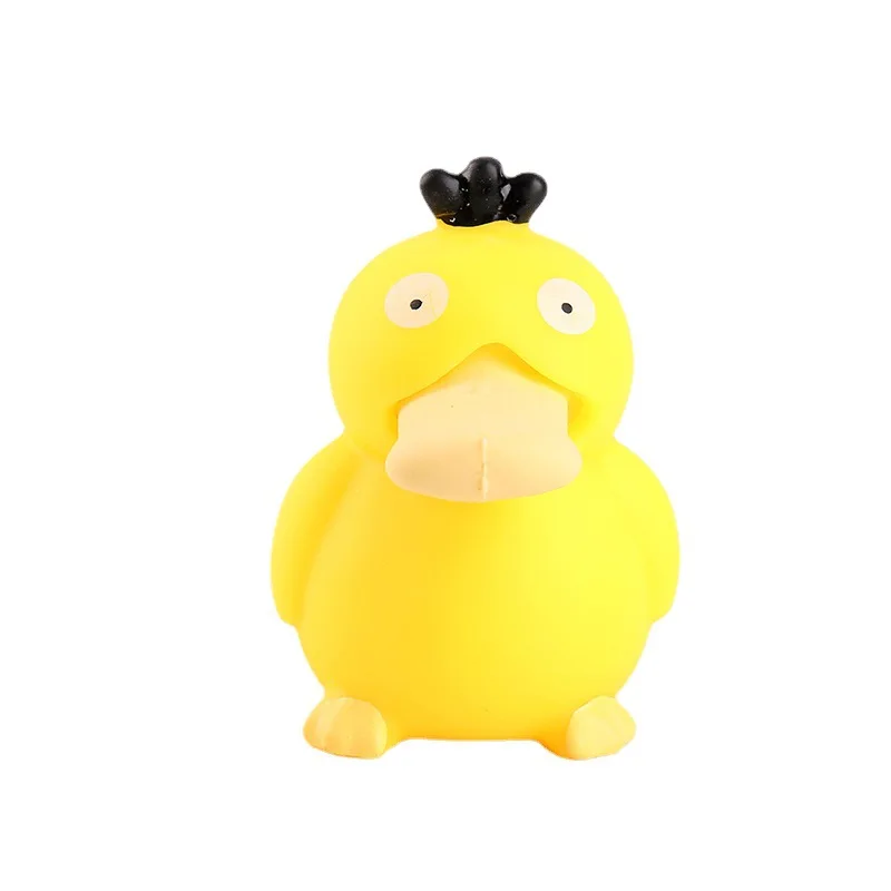 Hot Selling Decompression Psyduck Toy Gift Cute  Kids Toys Fun Squeezing Bubbles Blowing Balloon Funny Venting Pinch Pinch