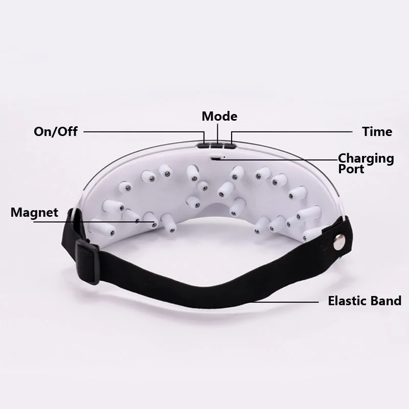 Mini Electric Eye Care Massager  Smart Massage Glasses Device Health Care Instrument for Dark Circles Acupuncture