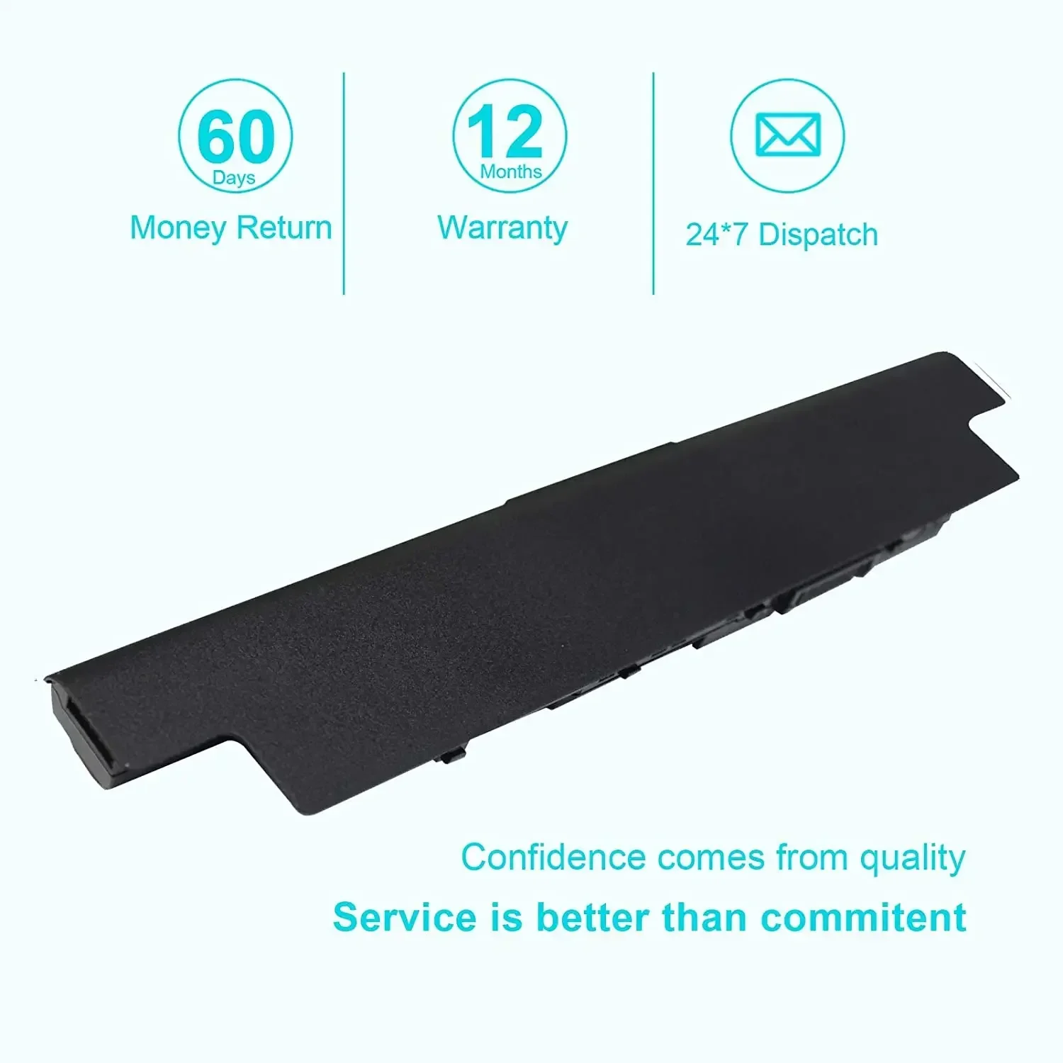 XCMRD MR90Y Battery For Dell Inspiron 3421 3437 3442 3443 3521 3721 3737 5421 5437 5537 5521 5721 5737 3537 Vostro 40Wh/65WH
