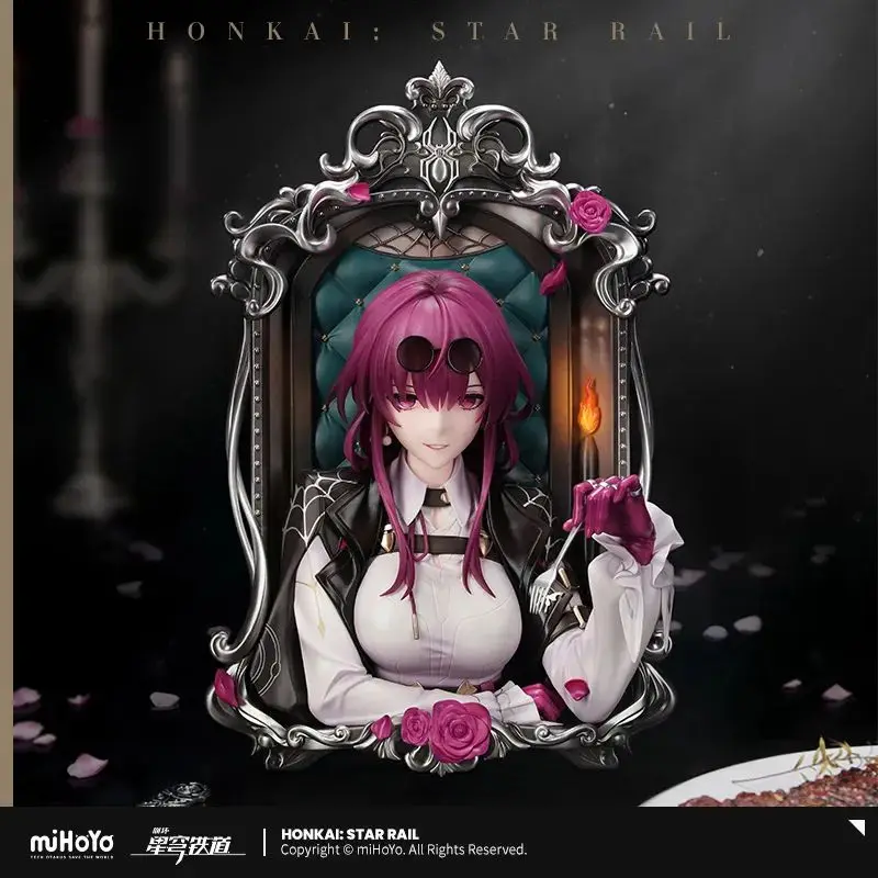 miHoYo Official Game Kafka Figure Honkai Star Rail Kafka Stereoscopic Frame Painting Doll Desktop Decoration Cosplay Xmas Gifts