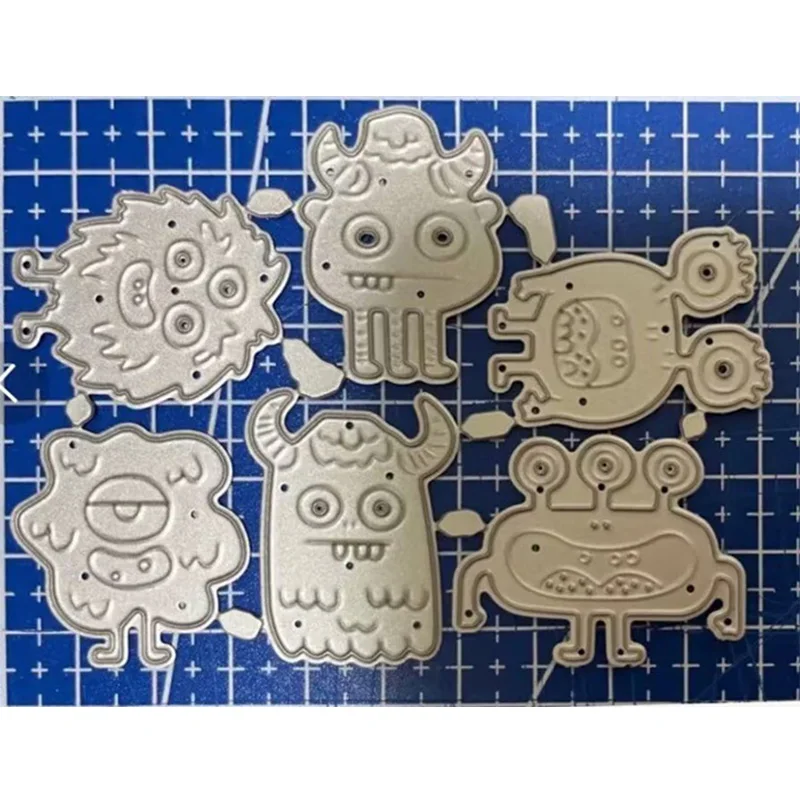 2023 New Hot Selling Monster Monster Metal Cutting Mold For Paper Cutting Process And Card Printing, Embossing Patterns, And Col