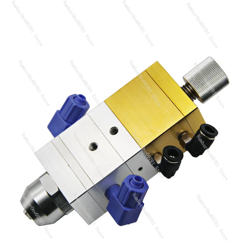 BY-30AB double cylinder double liquid suction type adjustable AB double liquid dispensing valve pneumatic AB valve