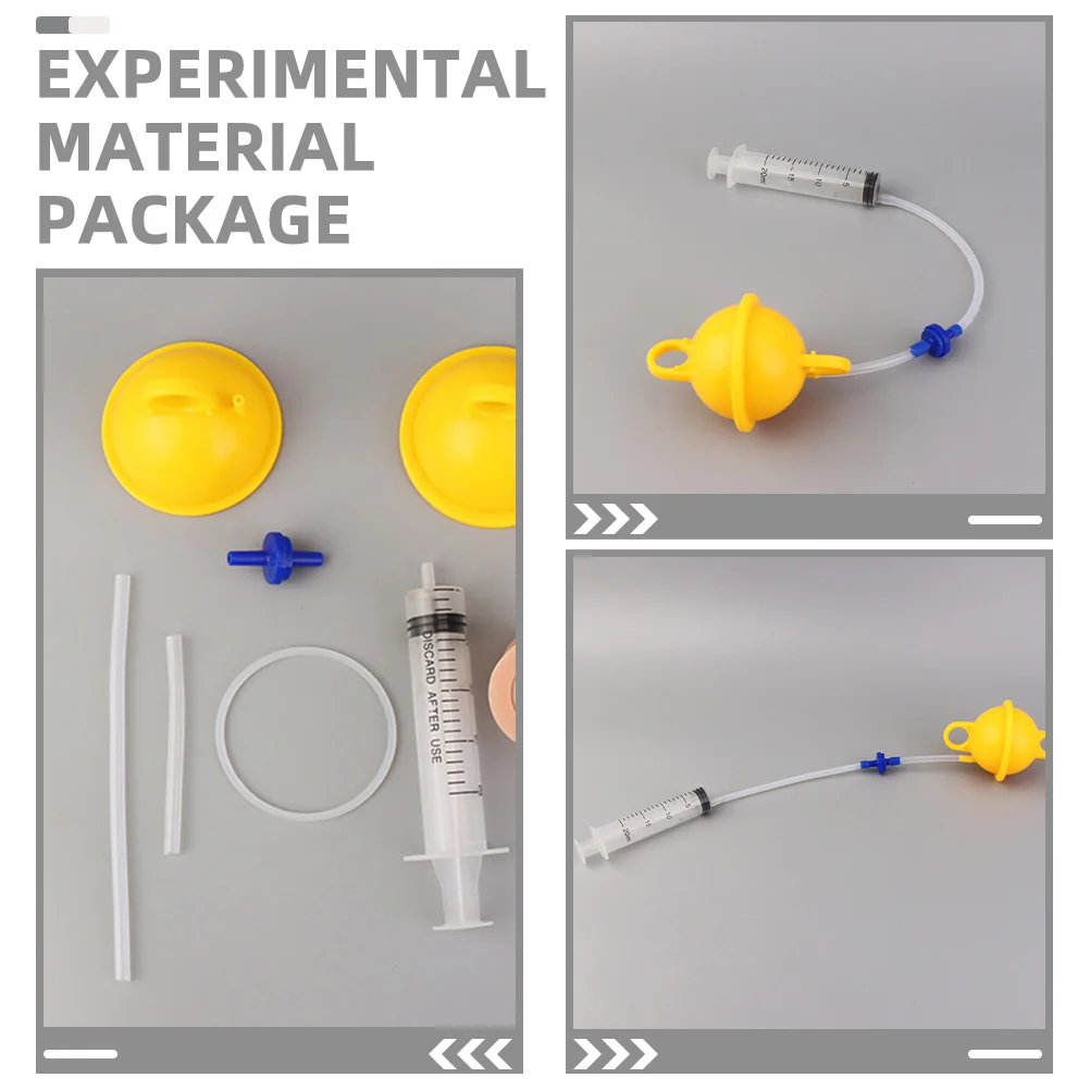 1 conjunto de kit científico de propagação de som de haste, experimento diy, explorar o som, melhorar o aprendizado de curiosidade, física