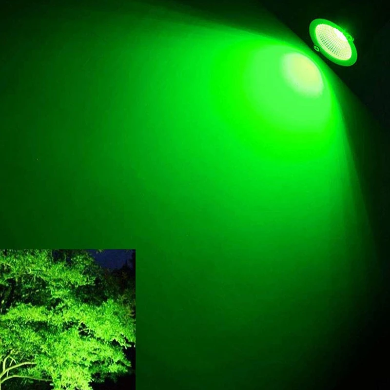 4Pcs LED Garden Lights 3W 220V Outdoor Spotlight with Spike IP65 Waterproof Garden Landscape Decorative Lamp Green-AD23 view 5