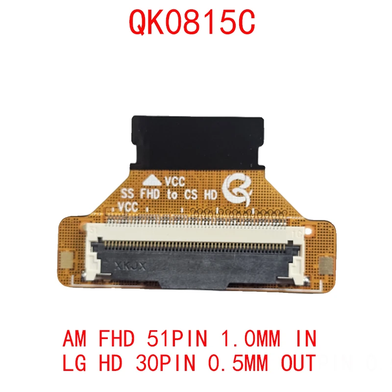 

QK0815C SAM FHD 51PIN 1.0MM IN LG HD 30PIN 0.5MM OUT