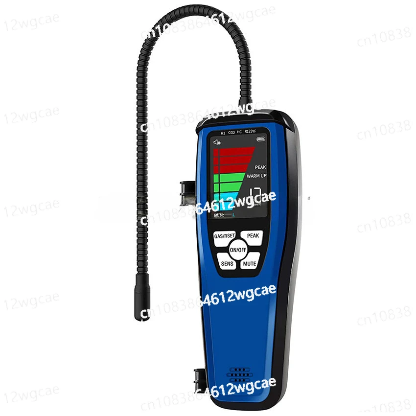 

Heated Diode Refrigerant Leak Detector Car Air Conditioning Refrigeration System Gas Detector Handheld Infrared Leak Tester