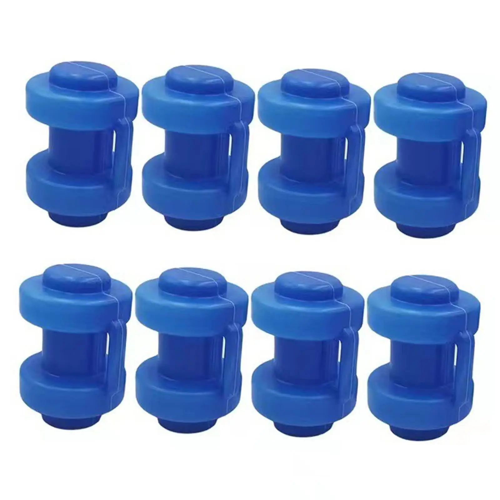 Trampoline Poles Cover Supply Protective Safety Tube Top Cap Easy Install for Trampoline Net 12 Feet 6 Poles