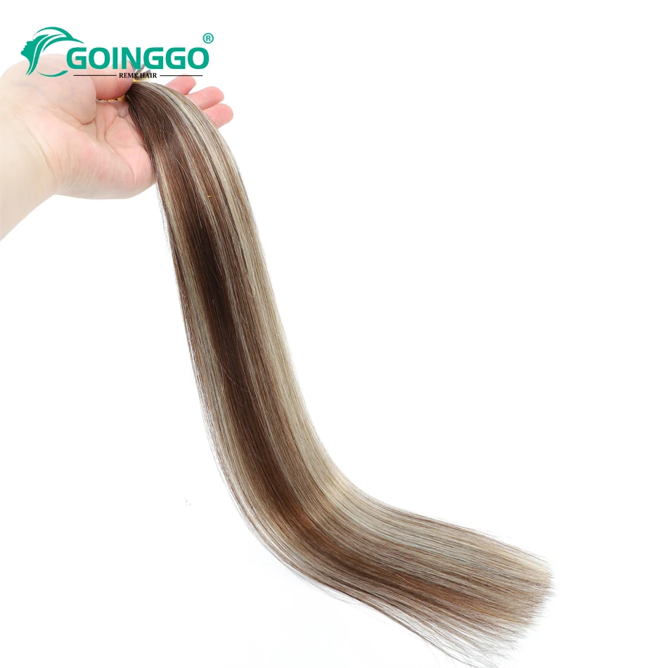 Goinggo Pre Gebonden Rechte V Tip Hair Extensions 22Inch 1G/Strand Machine Gemaakt Braziliaanse Remy Human Fusion Hair Extensions