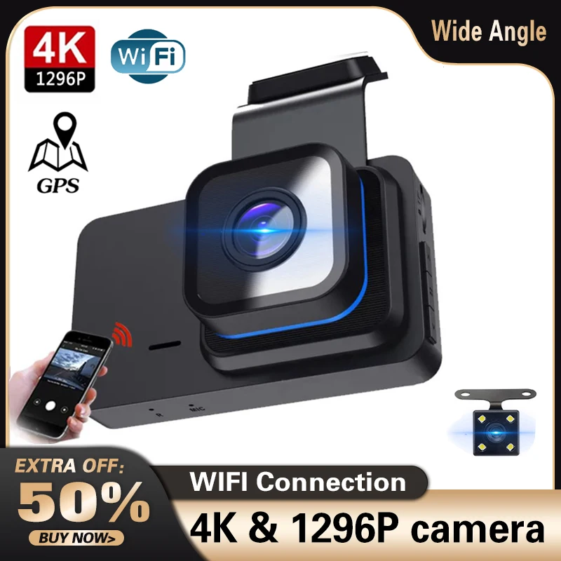 Car DVR Dashcam Wifi GPS 3