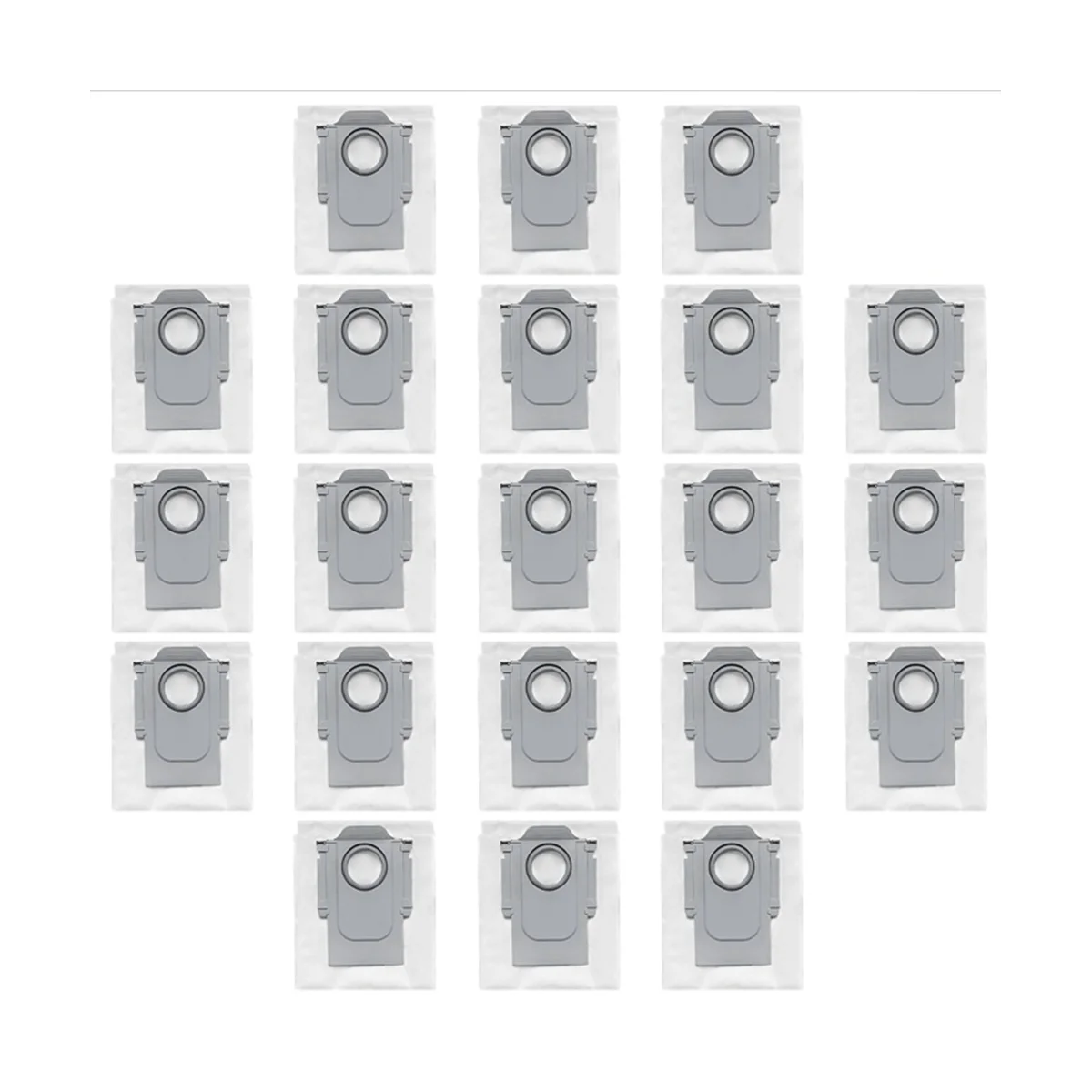 

21PCS for P10 / Q Robot Vacuum Cleaner Accessories Dust Bag Garbage Dust Bag Replacement Parts