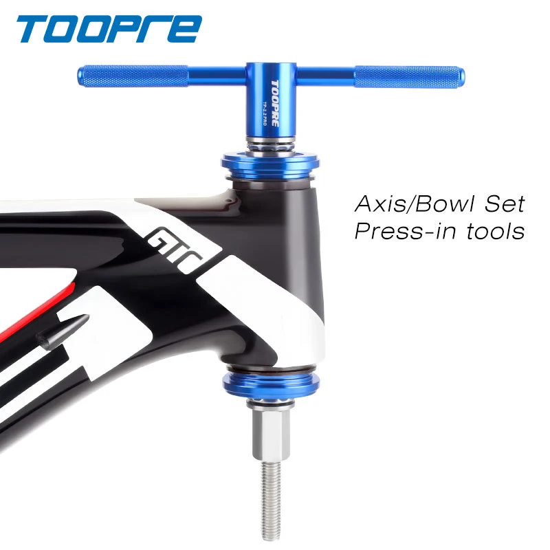 TOOPRE Bicycle Headset Press Fit Install And Remove Tool Semi Integrated Steering Box Fork Crown Spacer Washer Installer Driver