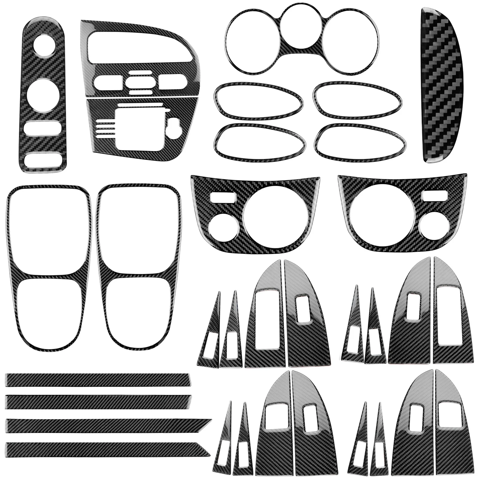 Real Soft Carbon Fiber Sticker For Seat Leon 2005 2006 2007 2008 2009 2010 2011 2012 Car Dashboard Speedometer Panel Accessories