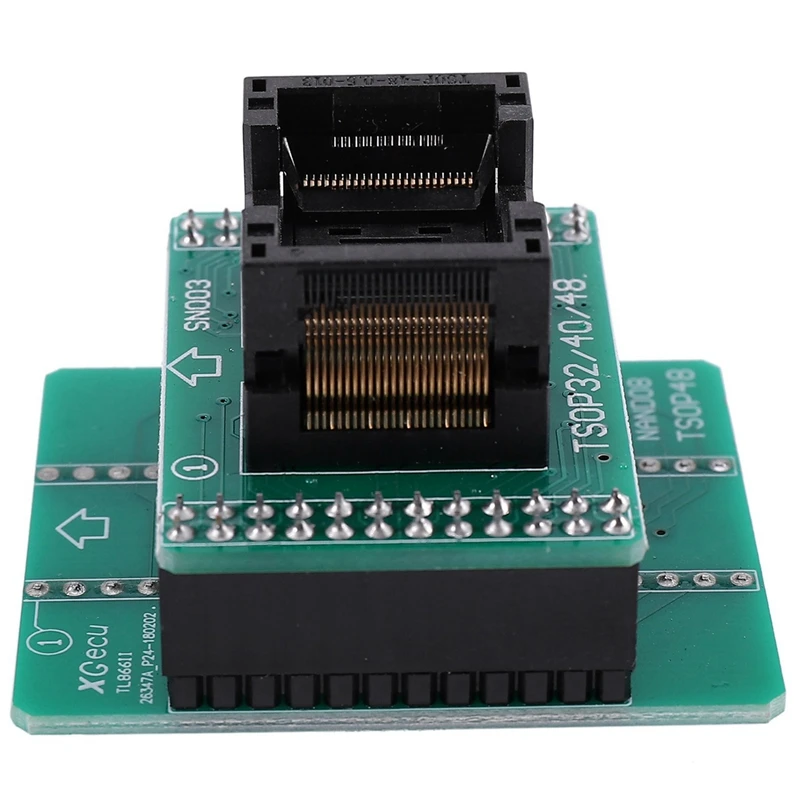 2X Andk Tsop48 Nand адаптер только для программатора Xgecu Minipro Tl866ii Plus для Nand Flash Chips Tsop48 адаптер розетка