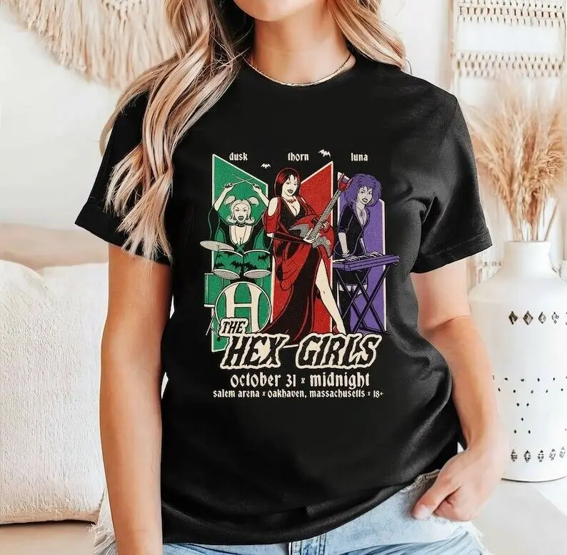 

The Hex Girls Rock Band Men Women Unisex T-Shirt