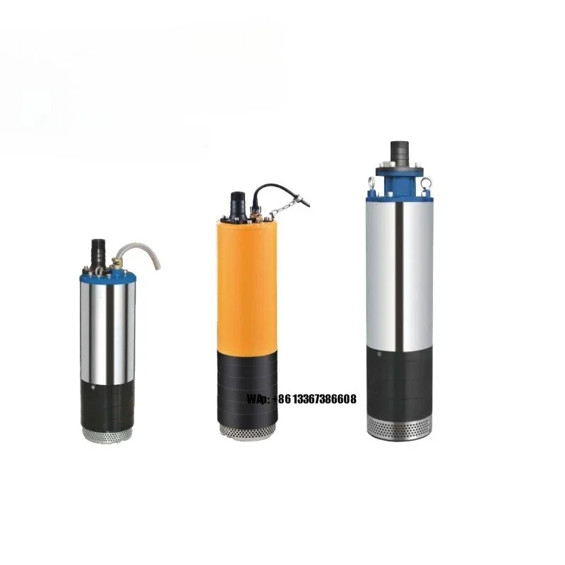 Customizable Stainless Steel Sleeve Series Built-In Submersible Pump High Head Flow Industrial Sewage Pump