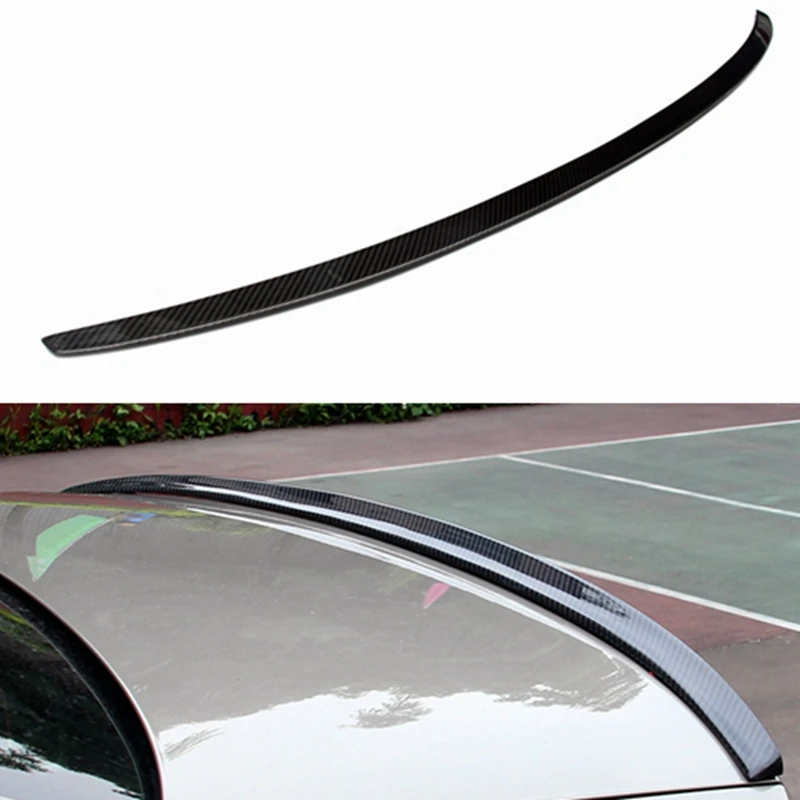 

For Audi A6 C7 S6 Style Spoiler 2012 2013 2014 2015 2016 High Quality Carbon Fiber Rear Spoiler Trunk Wing Lip Spoiler Car Styli