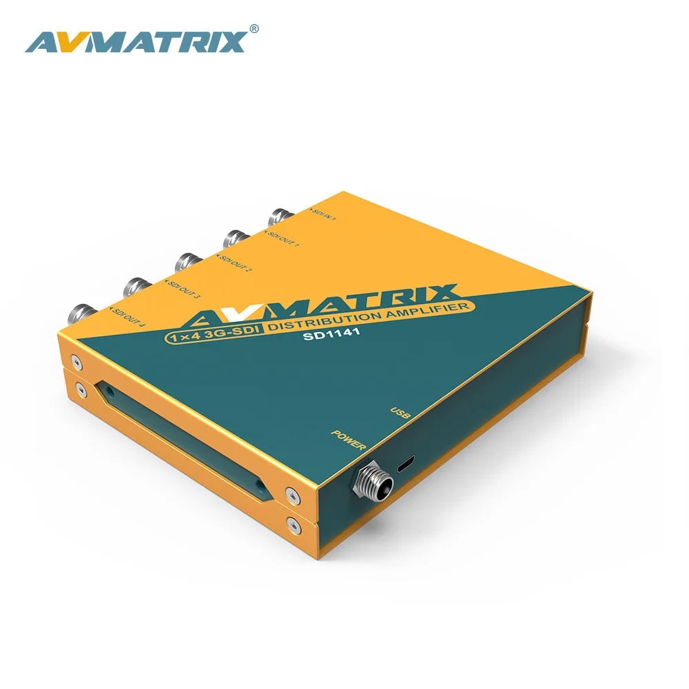 AVMATRIX Amplifier Distribusi 1x4 3G-SDI terlaris