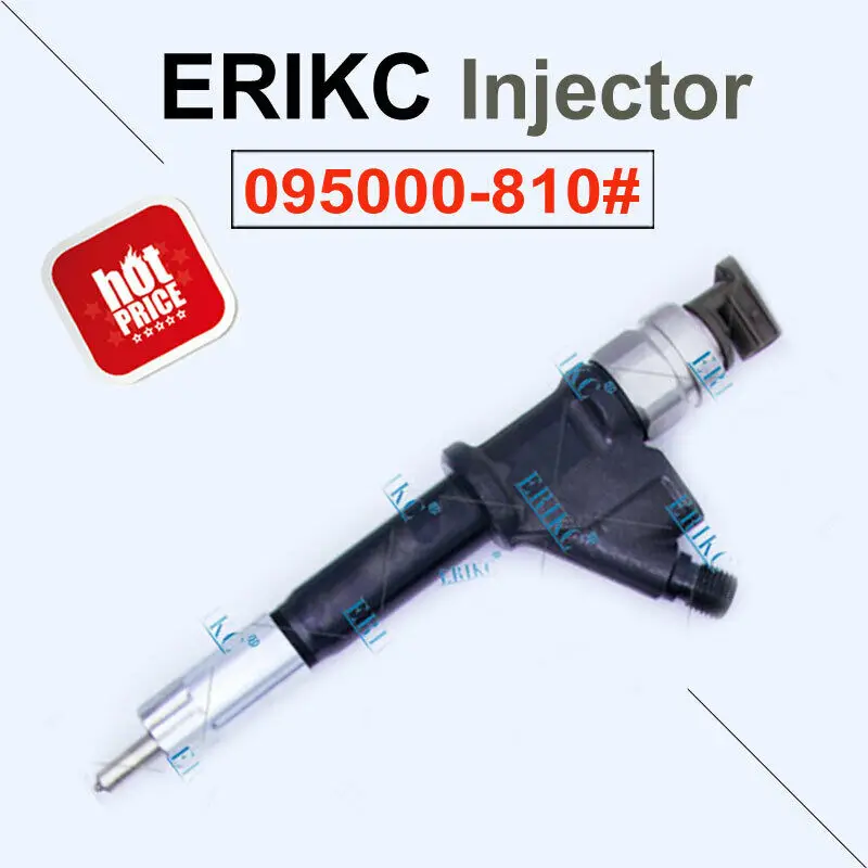 Car Fuel Injector 095000-8100 095000-8101 095000-8102 Diesel Injector VG1096080010 For Denso 8100 Engine HOWO Truck