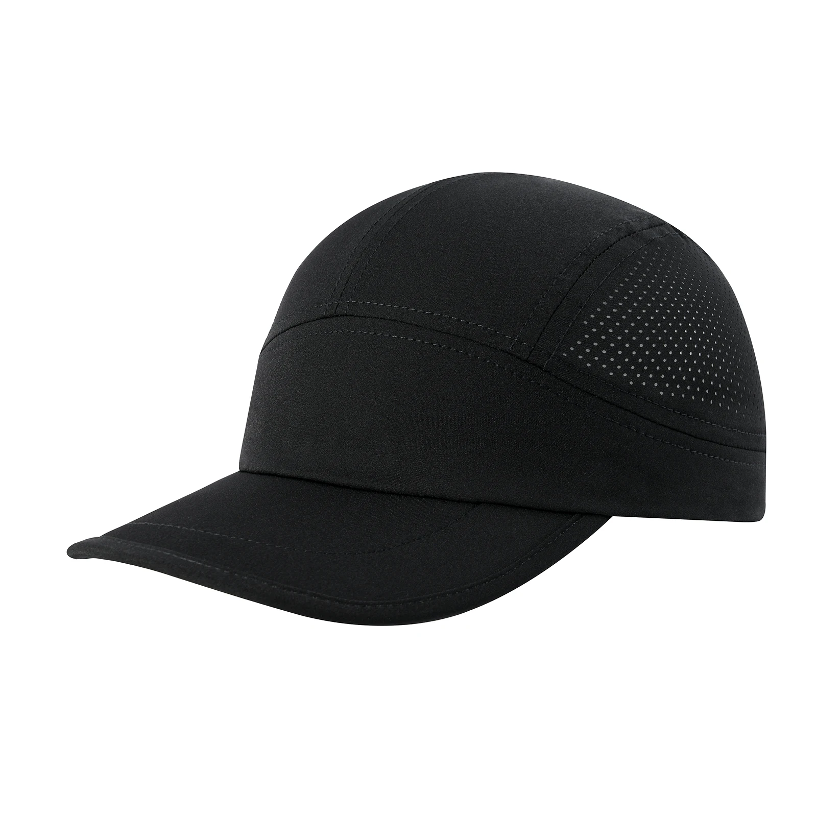 FEINION Men Quick Dry Performance Running Cap  Outdoor Athletic Workout Sun Cap Lightweight Breathable Mesh Sports Hat