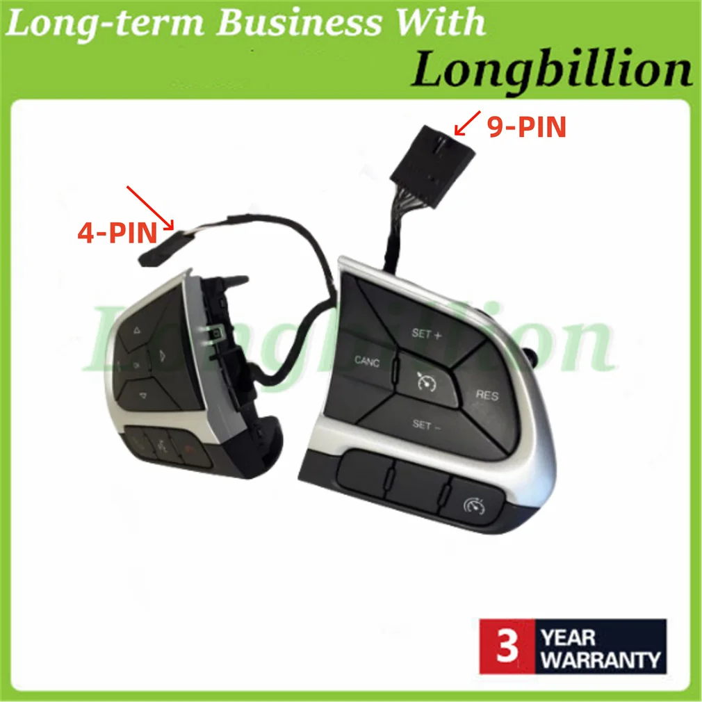 New Multifunctional high configuration steering wheel switch is suitable For JEEP Compass 1.4L 2017 103kW RHD 53220771 53220778